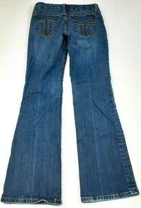 Seven 7 Jeans Women's Bootcut Medium Wash Jeans No size tag Waist 28in - Picture 1 of 10