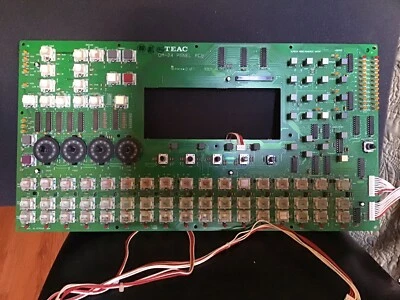 Tascam DM-24 Digital Mixer SCREEN / TRANSPORT CONTROL BOARD PCB 91553150-01 - Image 1 of 4