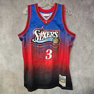 Rare Sample Mitchell & Ness Philadelphia 76ers 1997 Allen Iverson 3 Jersey Men L - Picture 1 of 8