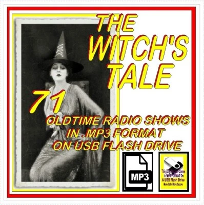 THE WITCH'S TALE 71 Classic Oldtime Radio Shows MP3 OTR On USB Flash Drive - Image 1 of 4