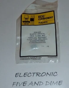 ECG652 CRYSTAL-4.000 MHZ 1 - Picture 1 of 1