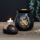 DRAGON GIFT SETS WAX OIL BURNER WITH WAX MELTS ANNE STOKES DESIGNS GIFT BOXED