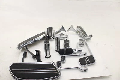 08-11 Harley Davidson Street Glide Flhx Front Foot Floor Boards Steps Set Pair - Image 1 of 4