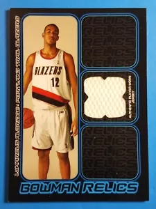 2006-07 BR-LA LaMARCUS ALDRIDGE ROOKIE JERSEY BOWMAN DRAFT PICKS & STARS RELIC 2 - Picture 1 of 3