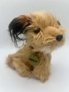 1978 Vintage Dakin Benji Dog Plush ~ Collar Tag ~ Korea ~ 7 Inches ~ Free Ship - Picture 1 of 3