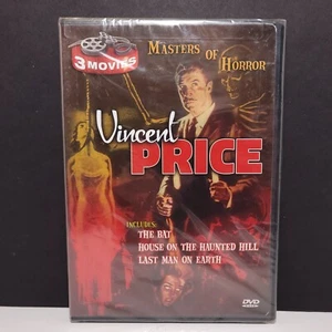 Masters of Horror: Vincent Price (DVD, 2006) 3 Filme in 1 NEU OVP - Bild 1 von 3