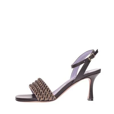 Albano Sandalo Pelle Donna Nero 5211 - Imagen 1 de 4