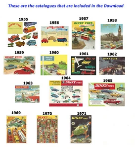 Dinky Toys 1955-1959 1960 1961 1962 1963 1964 1965 1969 1970 Katalog DOWNLOAD - Bild 1 von 6