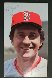 Rico Petrocelli Boston Red Sox Autographed Signed 3x5 Postcard Photo - Picture 1 of 3