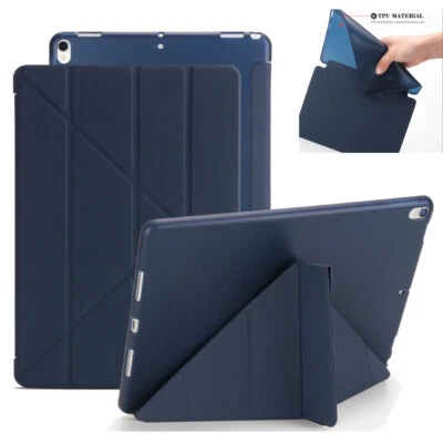 Flip Smart Leather Slim Origami Case Cover For iPad 7th 8th 9th Gen 10.2" Case - Image 1 of 4