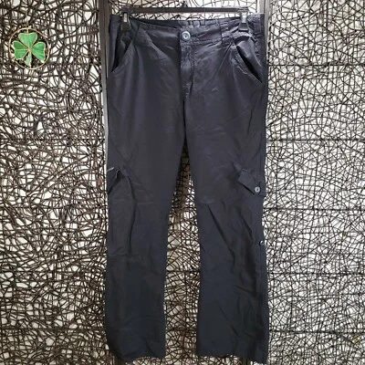 Pantalones Prana MUJERES Talla 10 Negros Pierna Enrollable Activos Aire Libre/Senderismo NEGROS Foto 1 de 4