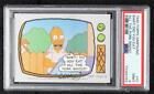 1990 The Simpsons Homer Simpson Bart! Did you eat all pork rinds?! PSA 9 MINT