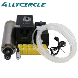2.2KW Water Cooled Spindle 80MM 4 Bearings&2.2KW VFD&12PCS ER20&Water Pump Pipe - Picture 1 of 19