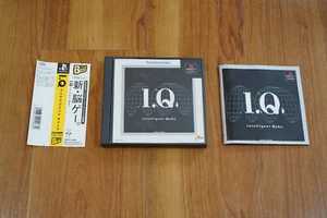 I.Q. Intelligent Qube PS1 PlayStation the Best Complete/Spine Card NTSC-J Japan - Picture 1 of 6