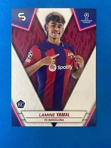 Topps Superstars Champions League 2023-24 2024 No. 48 Lamine Yamal Rookie Card - Picture 1 of 1