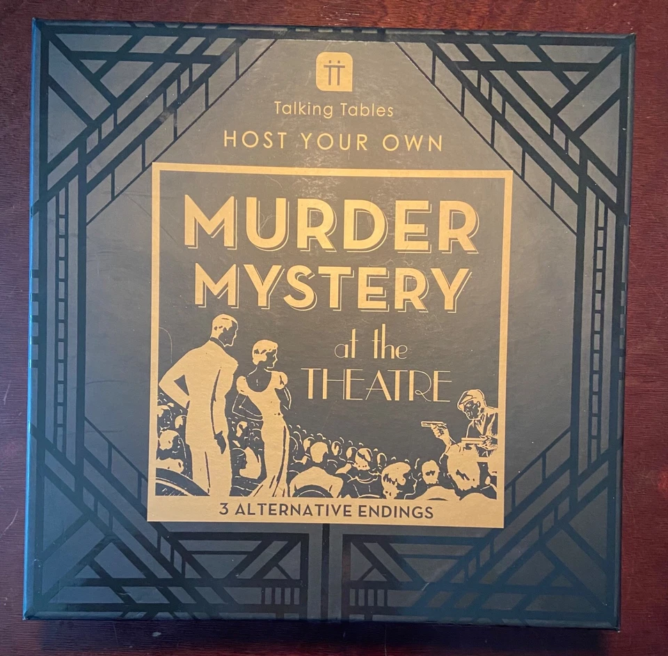 Talking Tables Host Your Own Murder Mystery at The Theatre Party Game