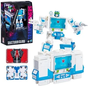 Hasbro Transformers Laserbeak Ravage Soundwave Shattered Glass Figure Official - Picture 1 of 6
