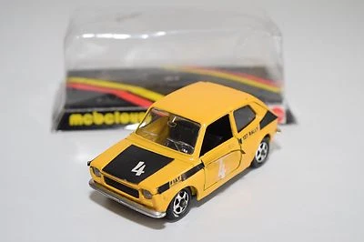 \\ MEBETOYS A68 A 68 A-68 FIAT 127 RALLY AMARILLO CASI COMO NUEVO EN CAJA Foto 1 de 4