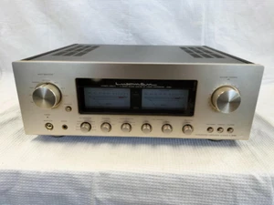 LUXMAN L-505f Vollverstärker mit Netzteil Fernbedienung Japan funktioniert - Bild 1 von 10