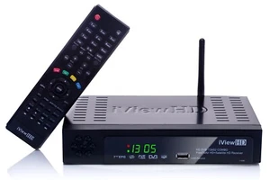 NEW FHD COMBO Freeview & Satellite TV Set Top Box for Freesat Sky Virgin Wi-Fi - Picture 1 of 18