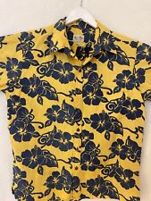 vintage hawaiian aloha shirt paradise bay XL usa 100% cotton w/ free shipping