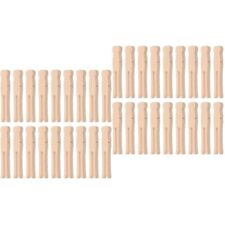  200 pcs Wooden Clothespin Picture Clip Holder Small Wood Clothes Pin Strong
