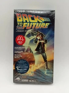 MCDONALDS BACK TO THE FUTURE PROMO VHS MICHAEL J FOX SEALED RARE MINT 1994 - Picture 1 of 13