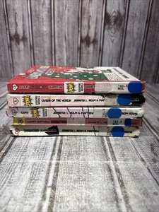 Babymouse Hardcover Book Lot Of 5 Former Library Skater Girl Queen Of The world - Foto 1 di 7