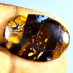 27.87 ct Lovely Fancy (27 x 18 mm) Multi Color Australian Koroit Boulder Opal - Picture 1 of 1