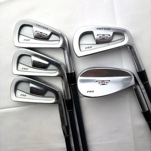 Mizuno T-ZOID PRO Iron Set 5pcs 2-4-7-F Carbon Shaft Flex SR - Picture 1 of 5