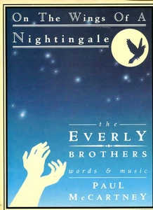 1984 Sheet Music ~ ON THE WINGS OF A NIGHTINGALE ~ Everly Bros, Paul McCartney - Picture 1 of 1