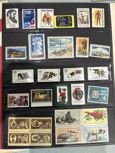 1972 Special Mini Album Mint Set USPS Souvenir Yearbook with Stamps - Picture 1 of 6