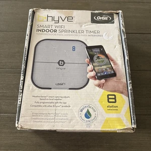 Controlador de sistema de rociadores Orbit B-hyve 57925 Smart 8 estaciones 8 zonas Wi-Fi - Imagen 1 de 6