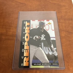 1994 UD Minors Scouting Report Jumbo #SR5 Michael Jordan PSA 5 Fresh Grade - Picture 1 of 2