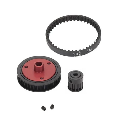 1Set Belt Drive Transmission Gear For Axial SCX10 &SCX10 II 90046 1/10 RC Car/ - Image 1 of 4