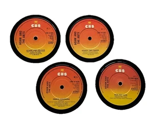 Adam And The Ants Qualität Handgefertigte Vinyl Schallplatte Untersetzer Retro Musik 4er Set - Bild 1 von 5