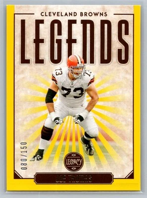 2020 Panini Legacy #132 Joe Thomas Yellow #/150 - Image 1 of 2