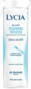 , Dischetti Struccanti Viso E Occhi, Tessuto Morbido in 100% Puro Cotone, Doppia - Foto 1 di 12