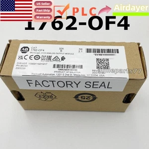 NEW Sealed 1762-OF4 AB MicroLogix 4CH Analog OUTPUT Module 1762OF4 US Free Tax - Picture 1 of 4