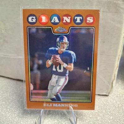 Topps 2008 cromo cobre refractor 283/425 Eli Manning #TC13 Foto 1 de 2