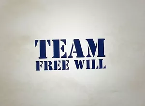 Supernatural Team Free Will Vinyl Die Cut Car Laptop Decal Sticker Sam Dean Cas - Picture 1 of 2