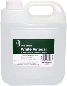 5 Litres of Natural White Vinegar Glass Cleaning Limescale Stain Remover 5 LTRS- - Picture 1 of 3