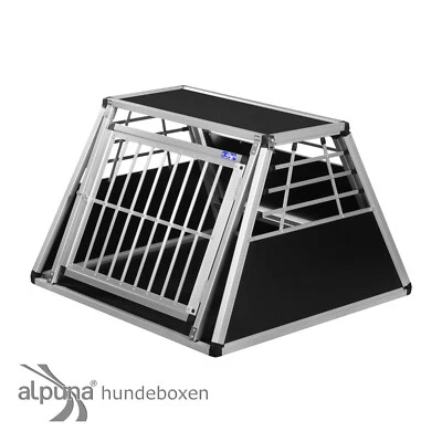 N72 Hundetransportb​ox Hundebox Aluminium Transportbox Alubox Autobox - Bild 1 von 4
