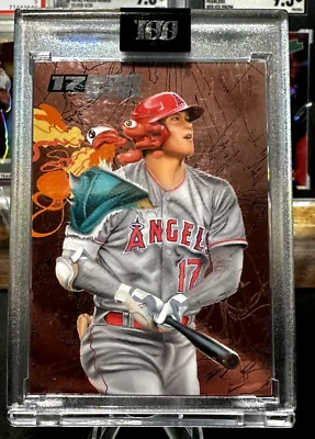 SHOHEI OHTANI 2023 TOPPS PROJECT 100 BY GIANNI LEE SZN FOUR #81 Q4227 - SEALED  - Image 1 of 2