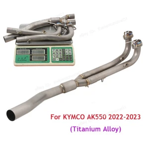 Slip For KYMCO AK550 22-23 Complete Exhaust Front Link Pipe Header Connect Pipe - Bild 1 von 8