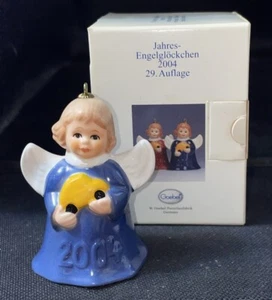 2004 Goebel Annual 29th Edition Blue Angel Bell Ornament New in box - Picture 1 of 1