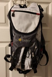 Outdoor Products H20 Hydratationsrucksack Camping/Wandern/Radfahren weiß - Bild 1 von 8
