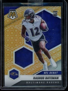 2021 Mosaic Rashod Bateman Debut HONEYCOMB RC #249 - Bild 1 von 2
