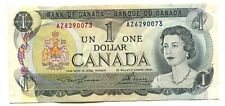 1973 Canada One Dollar Banknote Lawson Bouey AZ Prefix (#LN20)