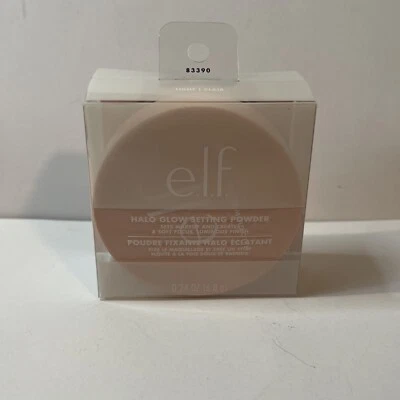 elf E.L.F. Halo Glow Setting Powder 83390- LIGHT - Full Size 0.24 oz  - Image 1 of 3